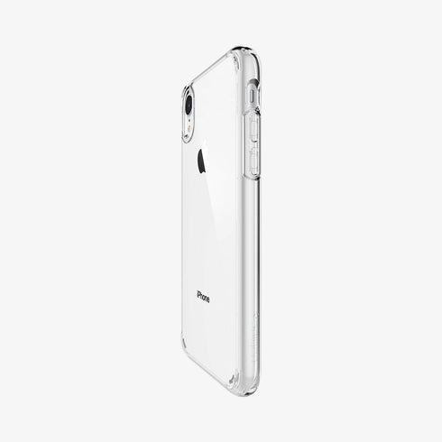 064CS24873 - iPhone XR Case Ultra Hybrid in crystal clear showing the back